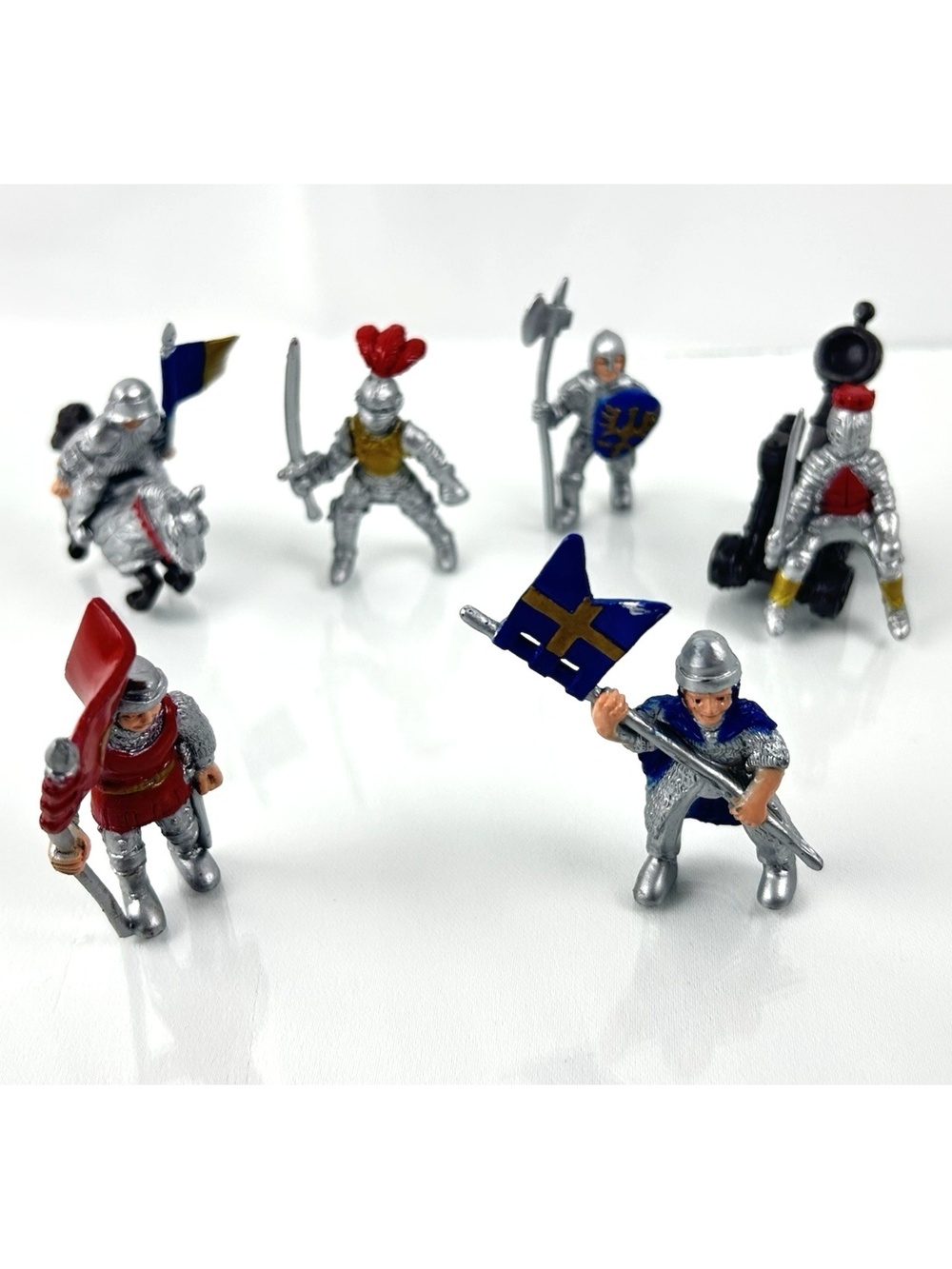 Safari Medieval Knights Figurines Lot Horse Catapult